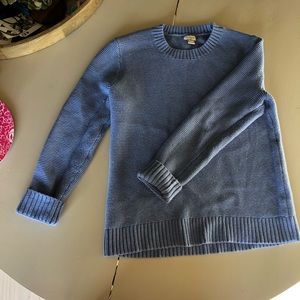 JCrew Cotton Crewneck Sweater